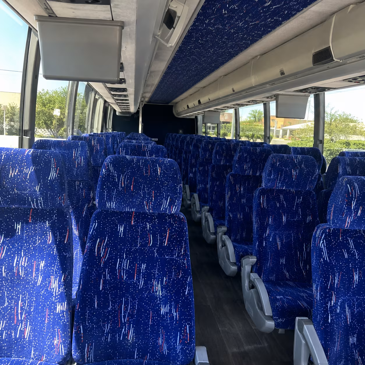 stockton bus rental service area